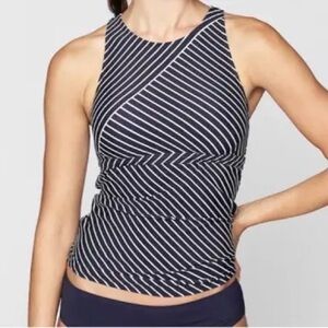 Athleta Offshore Swim Tankini Bathing Suit Top Women’s Size Medium